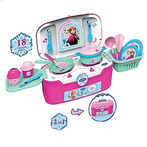 Игровая кухня в чемодане - Холодное сердце (Bildo, B 8703veg)